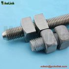 Double-Arming Bolts full thread furnished with four square nut