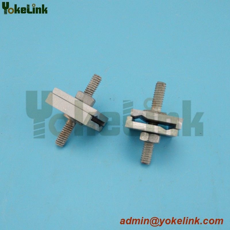 D Cable Lashing clamp with aluminum clamp body