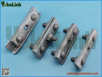 China Carbon steel Hot dip galvanized Cable suspension clamp supplier