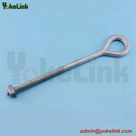 China Hot dip galvanized Forged oval eye bolt supplier