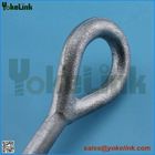 ASTM A153 Oval eye bolt with square nut