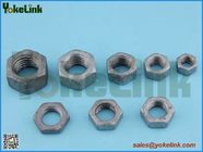 Zinc plated hex nut for machine bolt