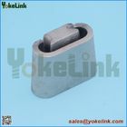 C shape Aluminum alloy wedge type tension clamp connector