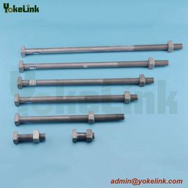 ANSI C135.1 HDG meet ASTM A153 Square head machine bolt