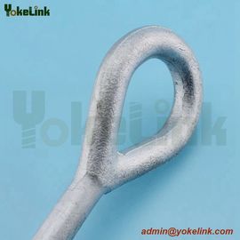 Hot dip galvanized Forged oval eye bolt