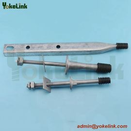 Nylon and lead insulate pins for pole line hardware