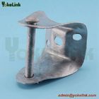 Hot dipped Galvanized Insulated Deadend Crossarm Clevis/D Bracket/D Iron/Electric Power Line Hardware