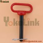 Red Hitch Pin Hitch Accessories for Tractors parts powder coated