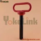 Heavy Duty Hitch Pins With  Big Red Handle  Fits Universal Tractor