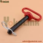 Heavy Duty Hitch Pins With  Big Red Handle  Fits Universal Tractor