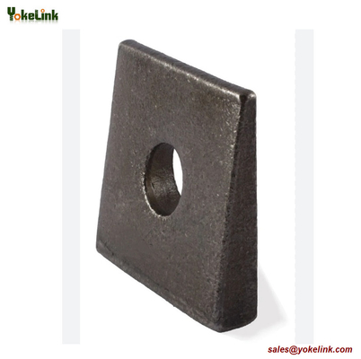 F436 Square Beveled Structural Hardened Washer Medium Carbon Steel Hot Dip Galvanized