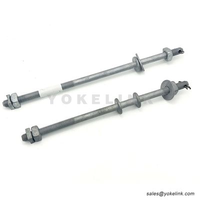 ANSI C135.31 Single Upset Spool Bolt 5/8'' x 12'' for poleline Hardware