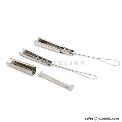 Stainless Steel 1-2 Pair Drop Wire Clamp for Aerial Drop Hardware