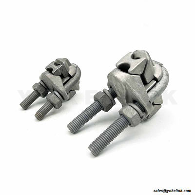 LC52AX Parallel Groove Aluminum Clamp Single Center 3/8 Bolt