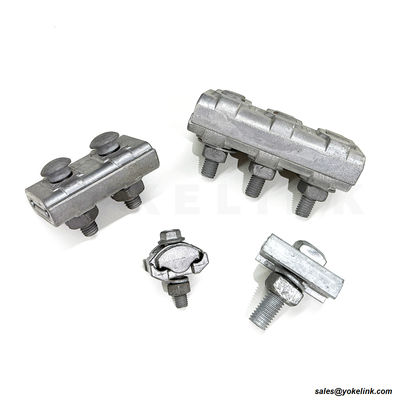 ANSI C119.4 Parallel Groove Clamps 3 Bolts For Power Line