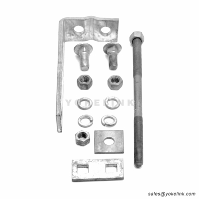 Hot DIP Galvanized Steel Mounting Bracket for Fuse Cutout