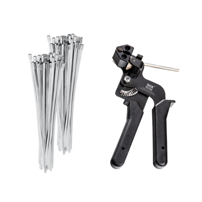 Custom Logo FBA Factory Direct Stainless Steel Cable Tie Zip Cutter Tool Cable Tie Gun Cutting Fastening Tool