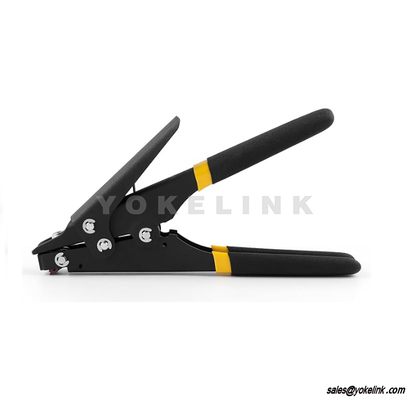 Ergonomic Alloy Steel Easy Grip Handle Cable Tie Gun Nylon Cable Tie Fastening Tool