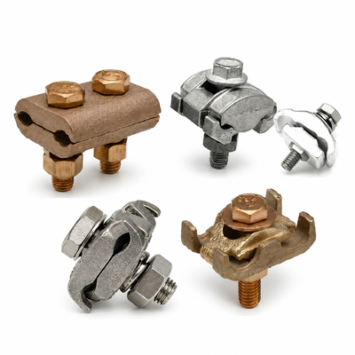 Universal Copper & Aluminum Parallel Groove Clamp | Electrical Cable Connector Clamps