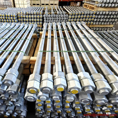 5/8"–2-1/2" ASTM F1554 Foundation Anchor Rods Grade 105 | A563 Nuts & F436 Washers