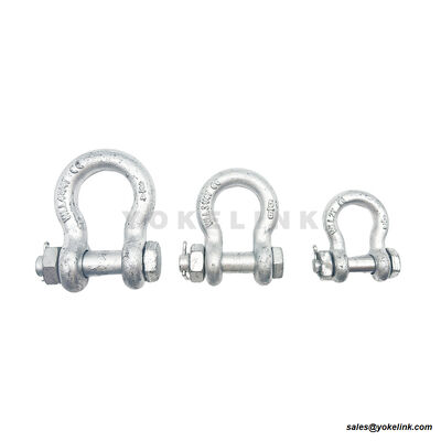Screw Pin Anchor Shackle | High Strength Utility Fitting | Drop Forged Anchor Shackle