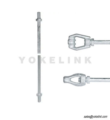 Extension Anchor Rod | HDG Guy Rod Coupling | IEEE C135.2 Extension Rod