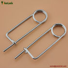 Spring Wire Coiled Tension Safety Pin, Small body Diaper Pin ,Zinc Finish Safety Pin Wire