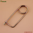 3/8" Spring Wire Coiled Tension Safety Pin, Diaper Pin Zinc Finish Safety Pin Wire
