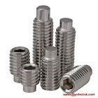 ASME B18.3, DIN 915 Stainless Steel Socket Set screws with Dog Point, Nylok patch