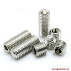 ASME B18.3, DIN 915 Alloy Steel Socket Set screws with Dog Point, Nylok patch