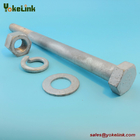 1-1/2" ASTM F3125 Grade A325 Hot Dipped Galvanized Steel Structural Bolt w/A563 DH Nut & F436 Washer