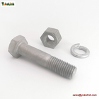 M12X1.75 ASTM F3125M Grade A325M Hot Dipped Galvanized Steel Structural Bolt w/A563 DH Nut & F436 Washer