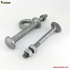 3/4" Tower Pole Step with Nut Galvanized for Transmission Tower