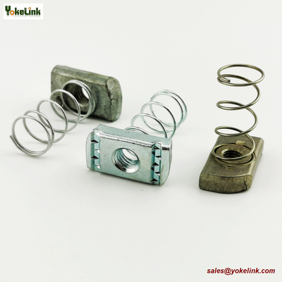 Strut Channel Spring Nut for Solar Panel Installation