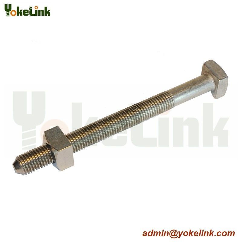 304 Stainless Steel ASME B18.2.1 machine bolt