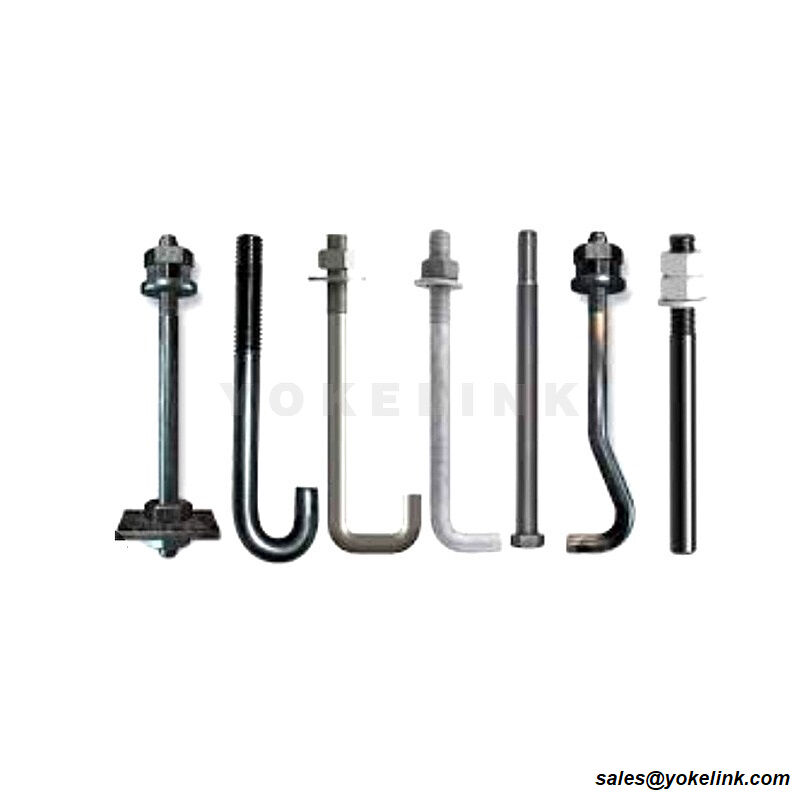 5/8"–2-1/2" ASTM F1554 Foundation Anchor Rods Grade 105 | A563 Nuts & F436 Washers