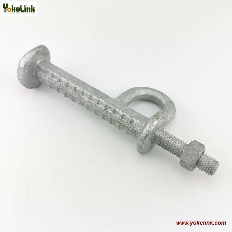 Tower Pole Step bolt with Nut Galvanized for Transmission Tower