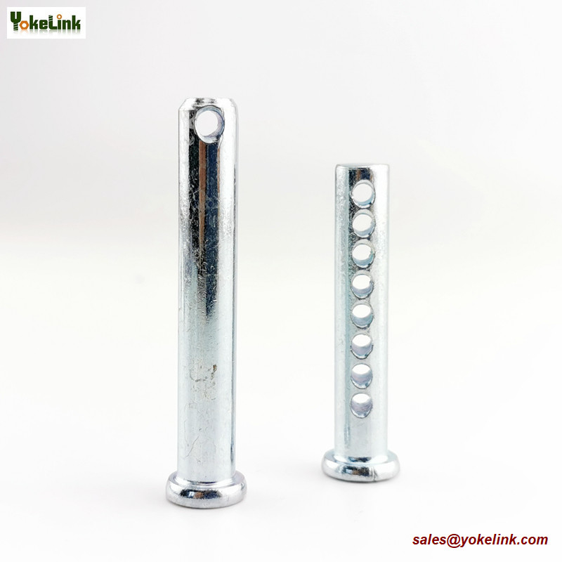 Zinc Plating Universal Adjustable Clevis Pins with 8 holes
