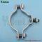 Double Offset Telescopic Pole Clamp / Pole Mounting Bands / Fasten Clamp supplier