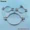 Double Offset Telescopic Pole Clamp / Pole Mounting Bands / Fasten Clamp supplier