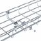 Steel Wire mesh cable tray clamp connector for cable tray system supplier