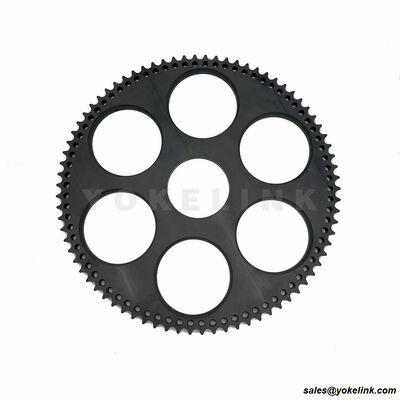 Black UHMW-PE CNC Cutting Machining Wear-Resistant Bearing Gears Custom Sizes