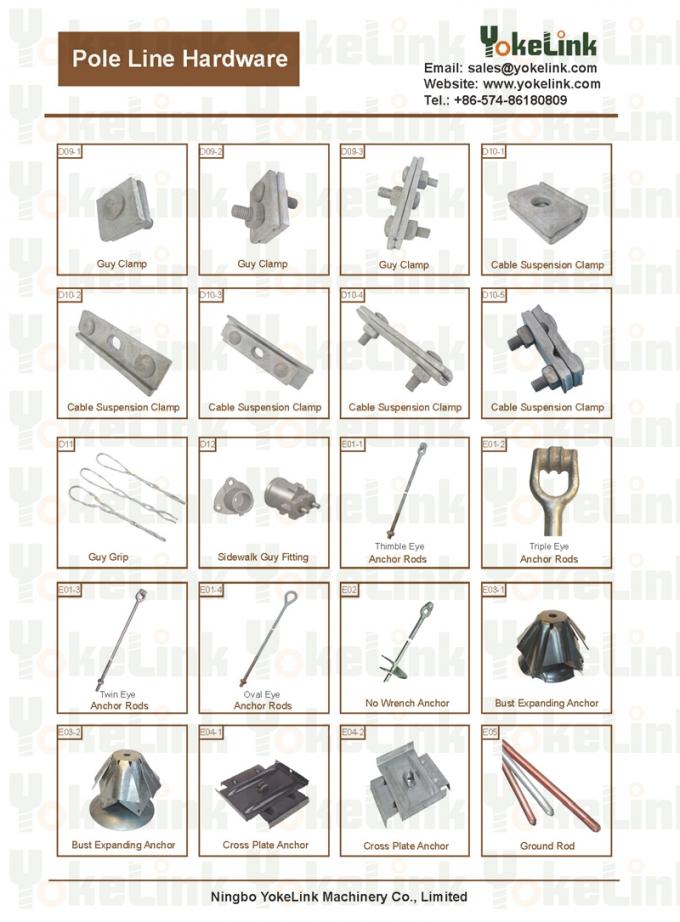 High tensile HDG ANSI C135.10 square machine bolt for Pole Line Hardware